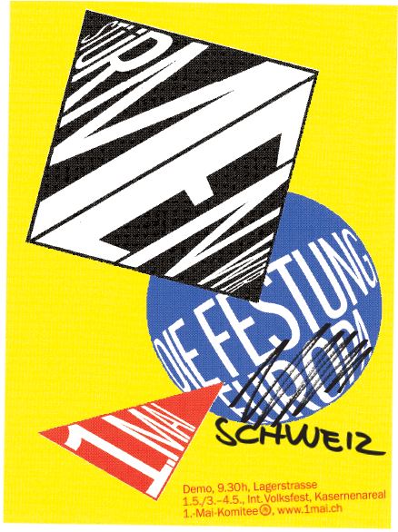 1. Mai 2014 Fest Zürich
