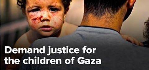 Justicee for children of Gaza